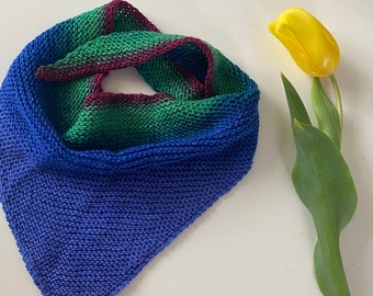Halstuch Schal für Baby Kinder aus Merinowolle