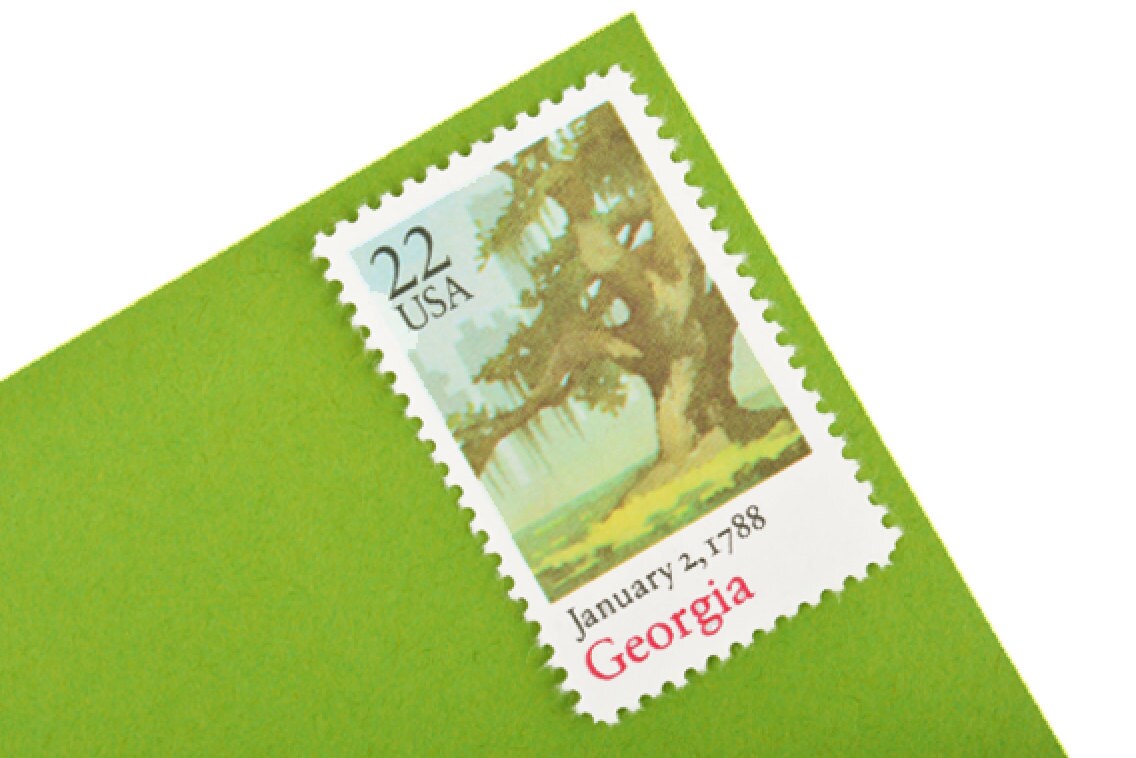 25 Stamps 22c 1988 Unused Postage Quantity of Etsy