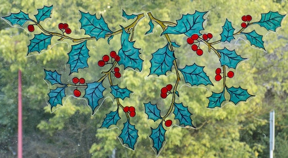 5 Feuilles De Stickers Vitraux Repositionnables WICOART - Thème Automne Et Halloween