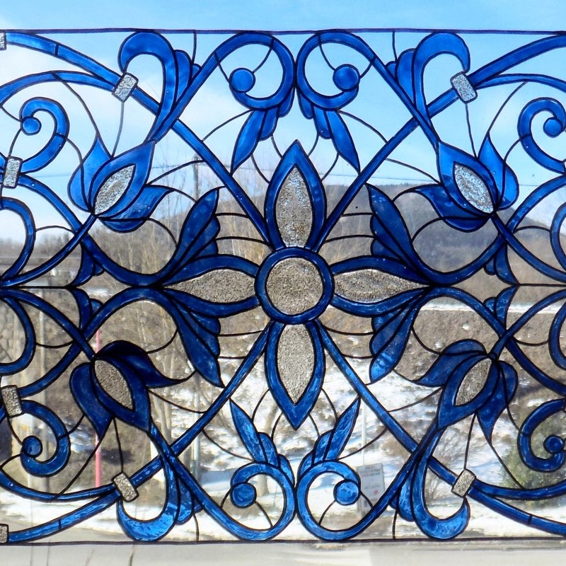 Window Film Stained Glass - Etsy