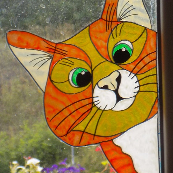 Stained Glass Decals Etsy