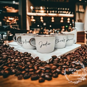 Personalised drink mug with name