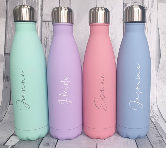 Personalised Name Thermal Water Bottle Etsy Sweden