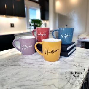 Personalised Drink Mug With Name Smooth Gloss