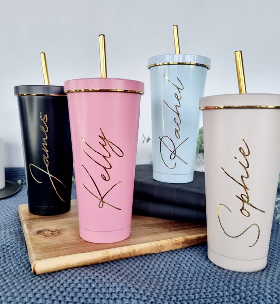 Cup with straw and lid discount