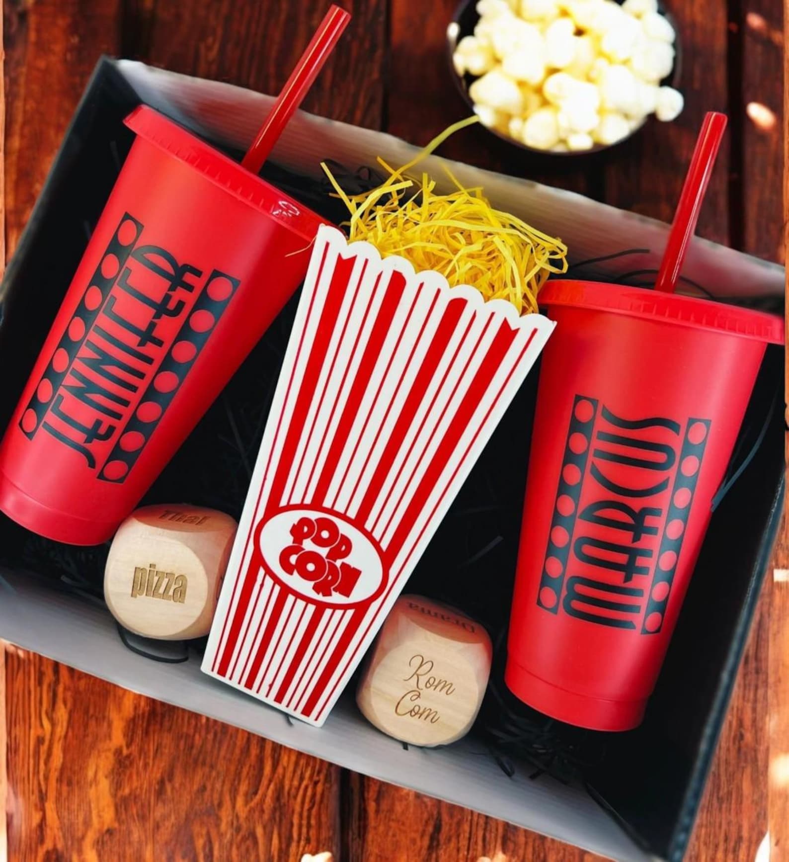 Personalised Movie Film night kit