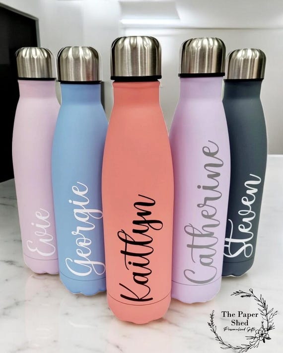 Bottiglia Isolante SPRING Con Nome 500 ML - Senza Bpa Personalisieren Incisione - Foto 6