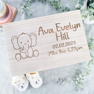 Baby Memory Keepsake Box