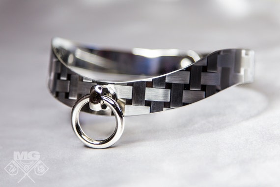 Exklusives BDSM Metall Halsband Edelstahl abschliebar - Etsy sterreich