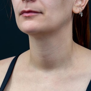 BDSM Collar metal women lockable image 11