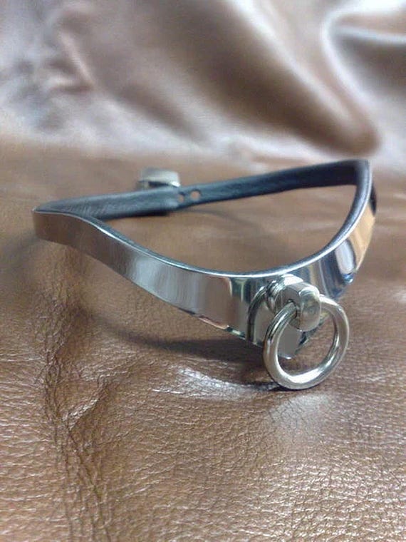 Exclusive BDSM Stainless Steel Collar Choker Necklace Ring of O Neckband  Sub Lockable Slim Elegant Custom Made Engravable Individually - Etsy