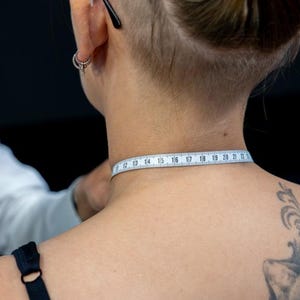 BDSM Collar metal women lockable image 14