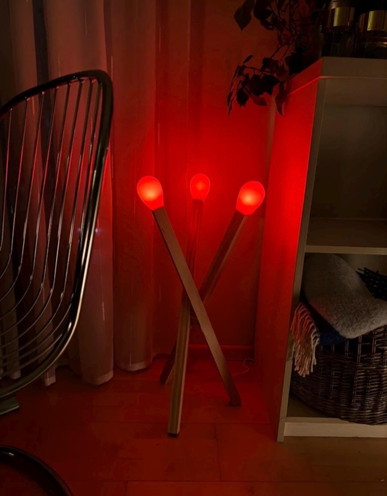 Vintage Ikea Lukas Bazle Matchstick Floor Lamp New in Original Package ...