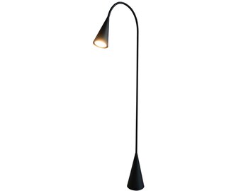 IKEA DELAKTIG LED Floor Lamp Designed by Tom Dixon, Features a