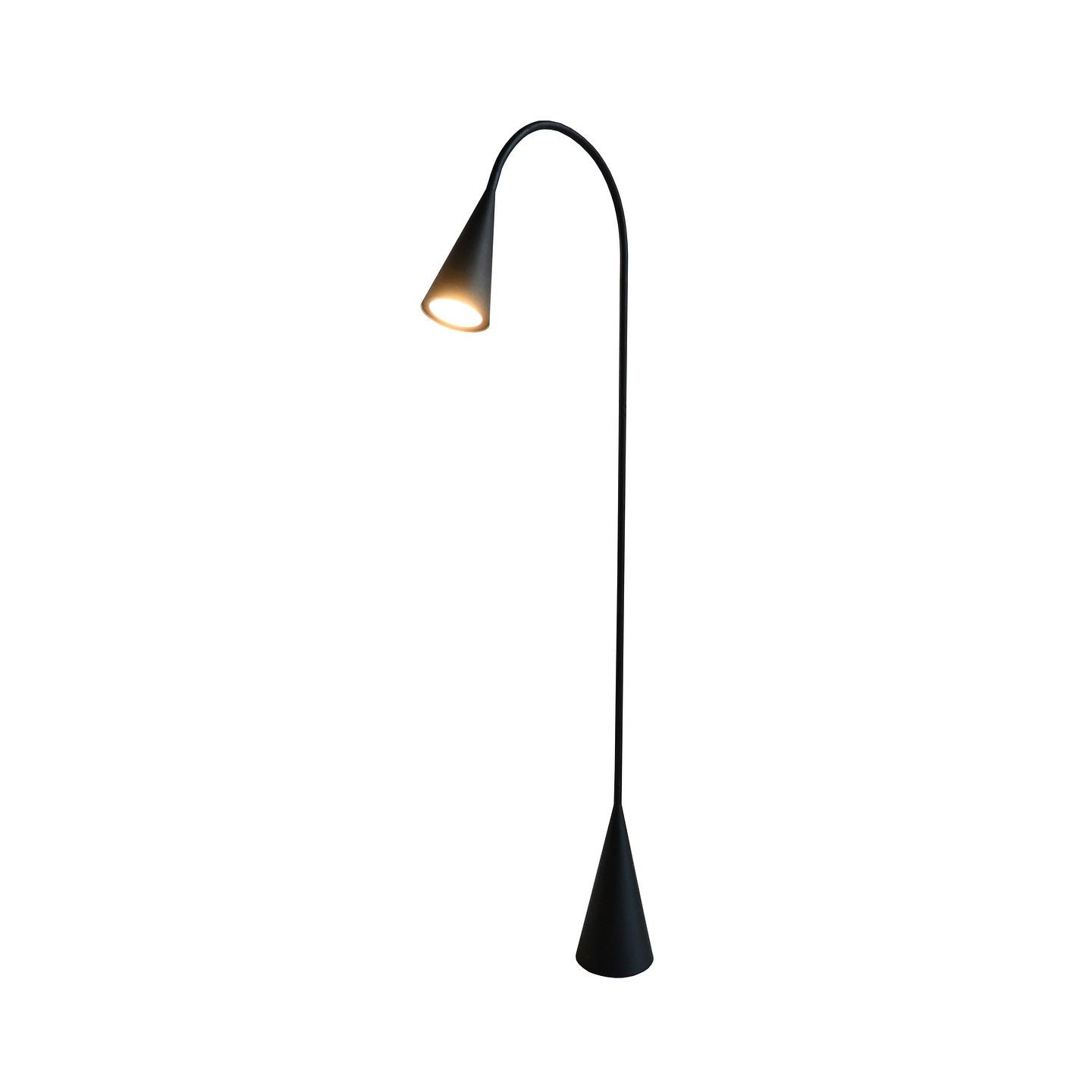 IKEA DELAKTIG LED Floor Lamp Designed by Tom Dixon, Features a