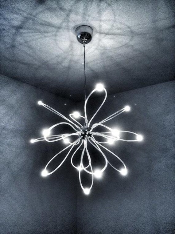 IKEA ONSJÖ LED Chandelier Flower Novelty Pendant, Onsjo 3D Ceiling