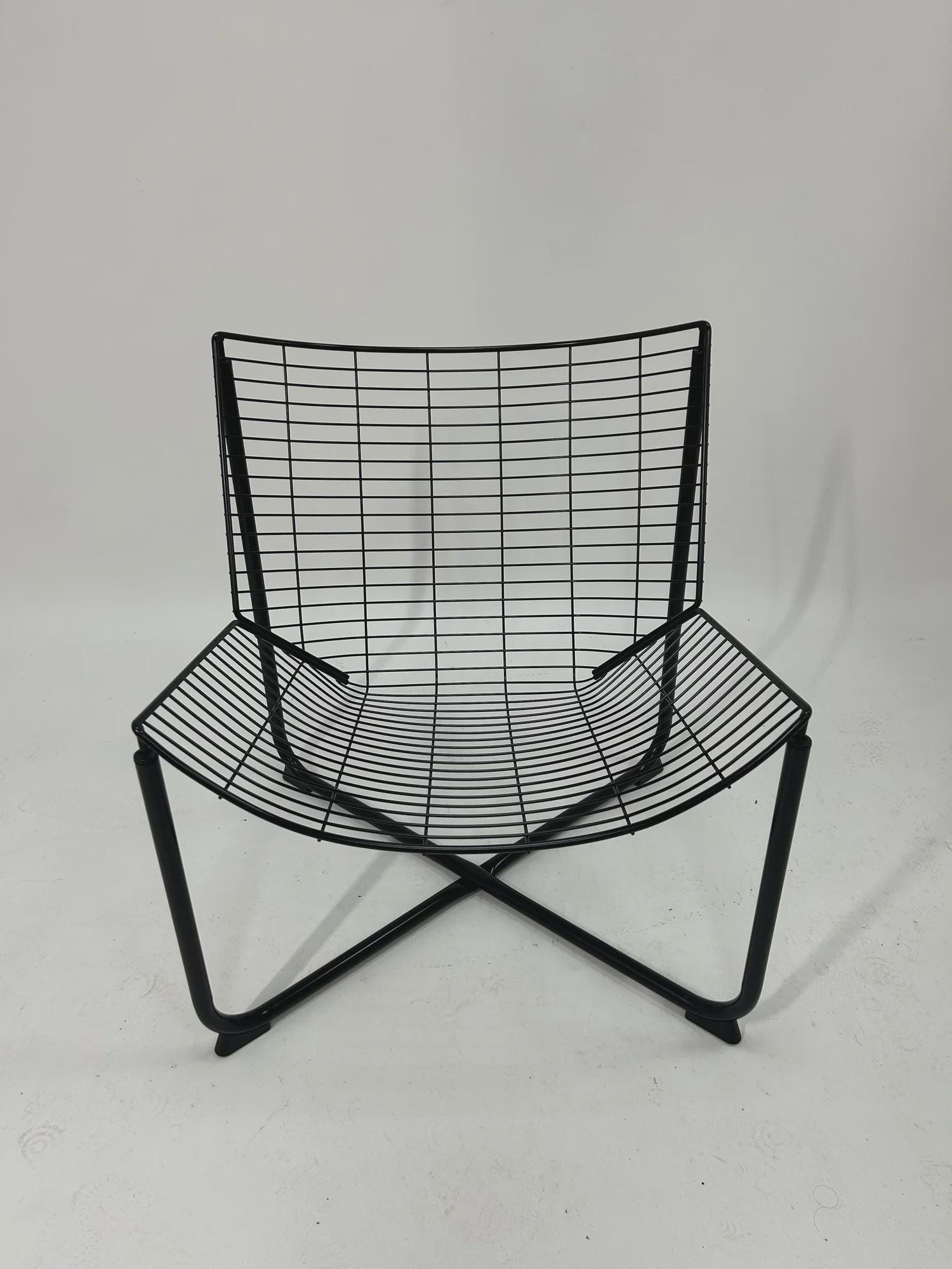 IKEA Skalboda Black Wire Chair Modern Vintage Ikea Lounge Chair