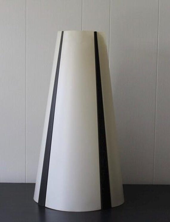 Vintage Ikea Vistofta Cone Shade Pendant Light 80s Deco Revival
