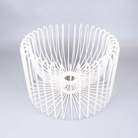 IKEA White Bowl Fruit Bowl Vintage Rare 1990s Design Object