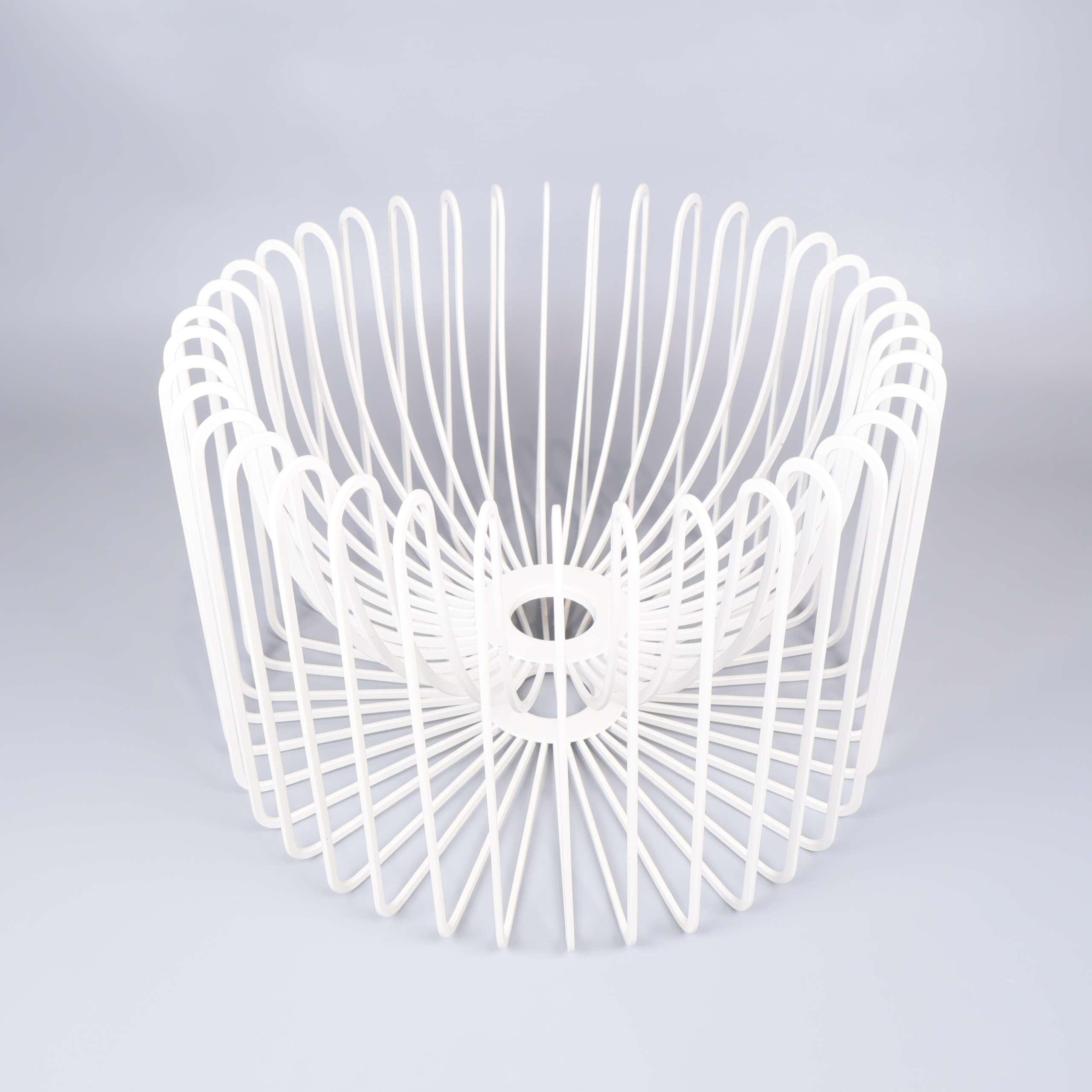IKEA White Bowl Fruit Bowl Vintage Rare 1990s Design Object