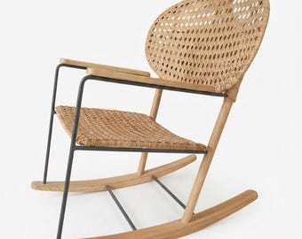 Ikea GRÖNADAL Rocking chair, designer Lisa Hilland, Ikea of Sweden Svandinavian Home Decor