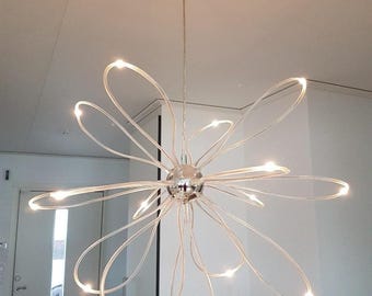 IKEA ONSJÖ LED Chandelier Flower Novelty Pendant, Onsjo 3D Ceiling