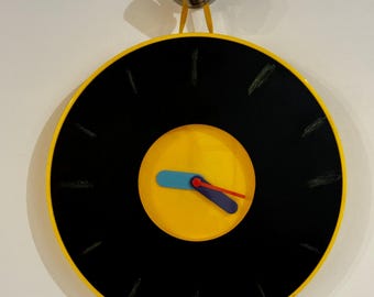 ヴィンテージ IKEA ポップアート ウォールクロック PLADDRA デザイナー