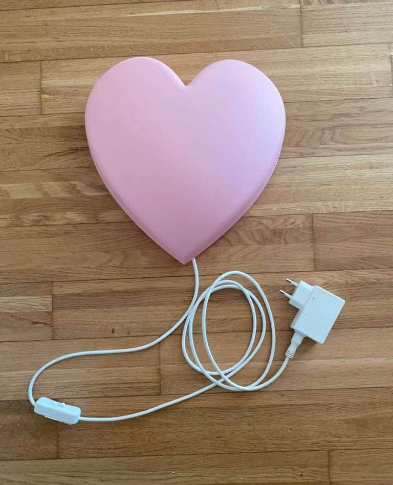 Ikea heart lamp
