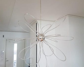 IKEA ONSJÖ LED Chandelier Flower Novelty Pendant, Onsjo 3D Ceiling