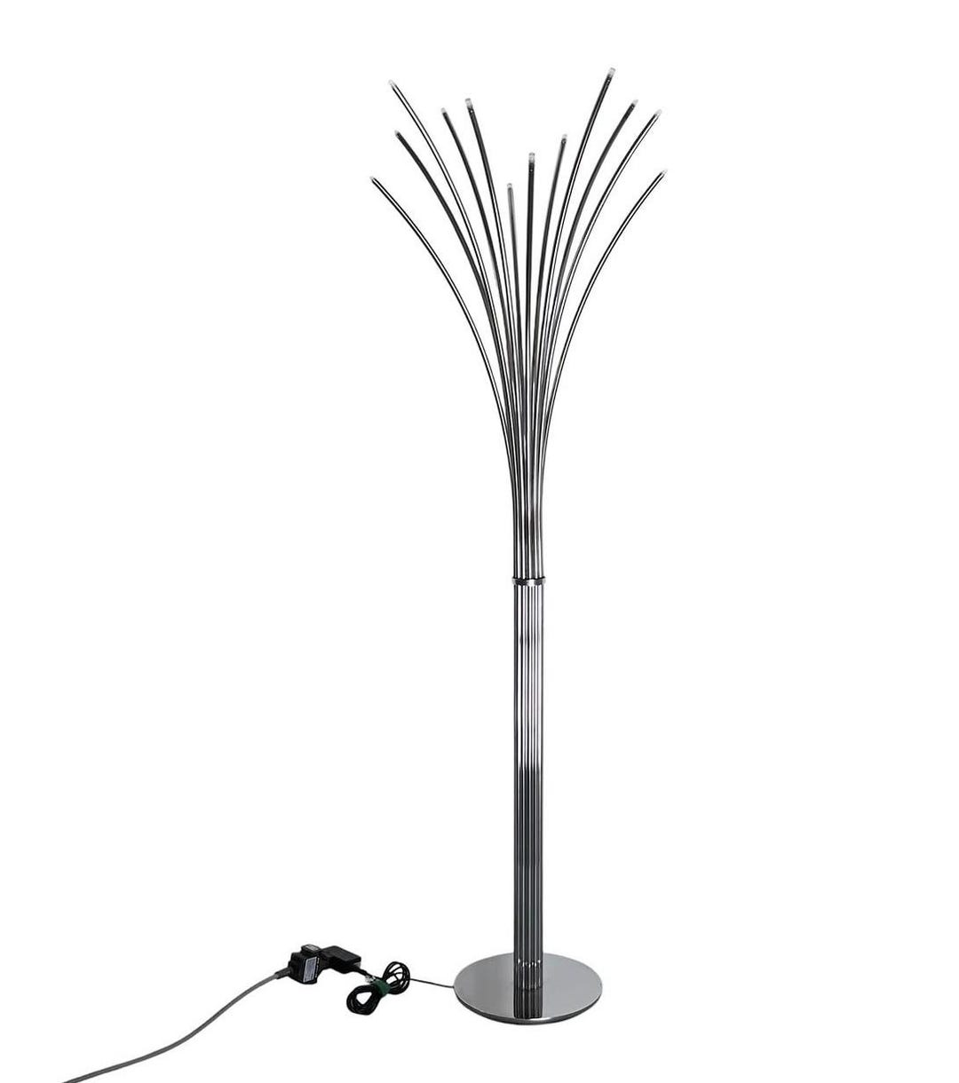 Vintage Ikea Hovnas Silver Chrome Floor Lamp, Discontinued Ikea of
