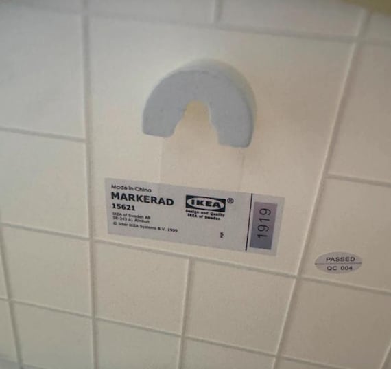 Ikea Collaboration Virgil Abloh Markerad TEMPORARY Wall Clock
