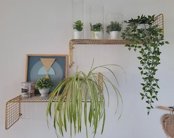 Vintage Ikea Svenhult Industrial Wall Shelf Niels Gammelgaard