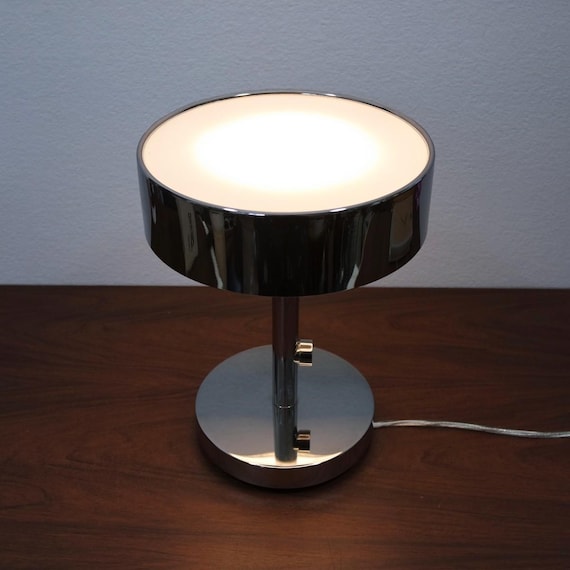 Ikea Chrome Stockholm Light, Vintage Dimmable Table Led Lamp