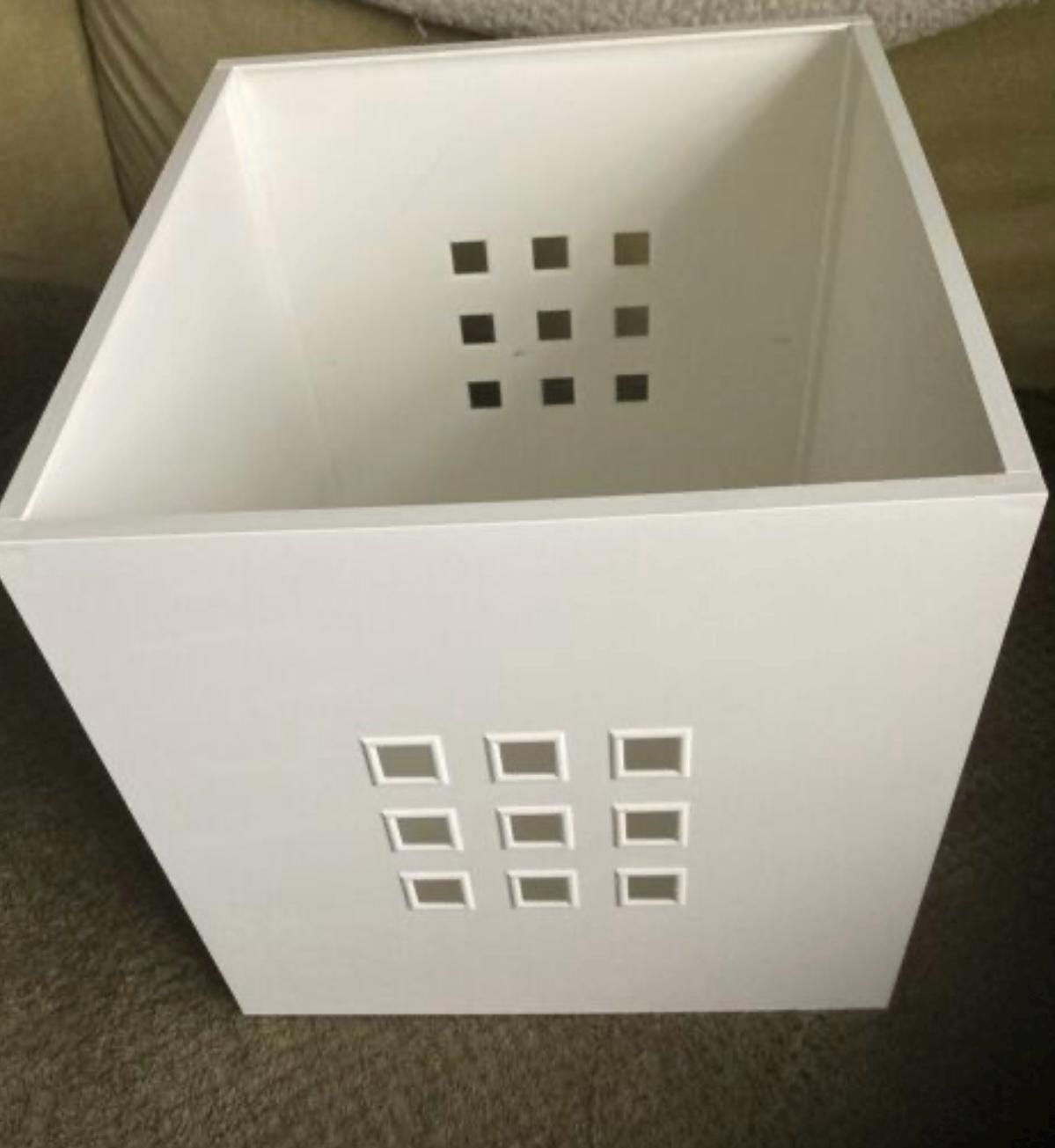 非常に希少なIKEA LEKMAN収納ボックス、新品パッケージ、白い