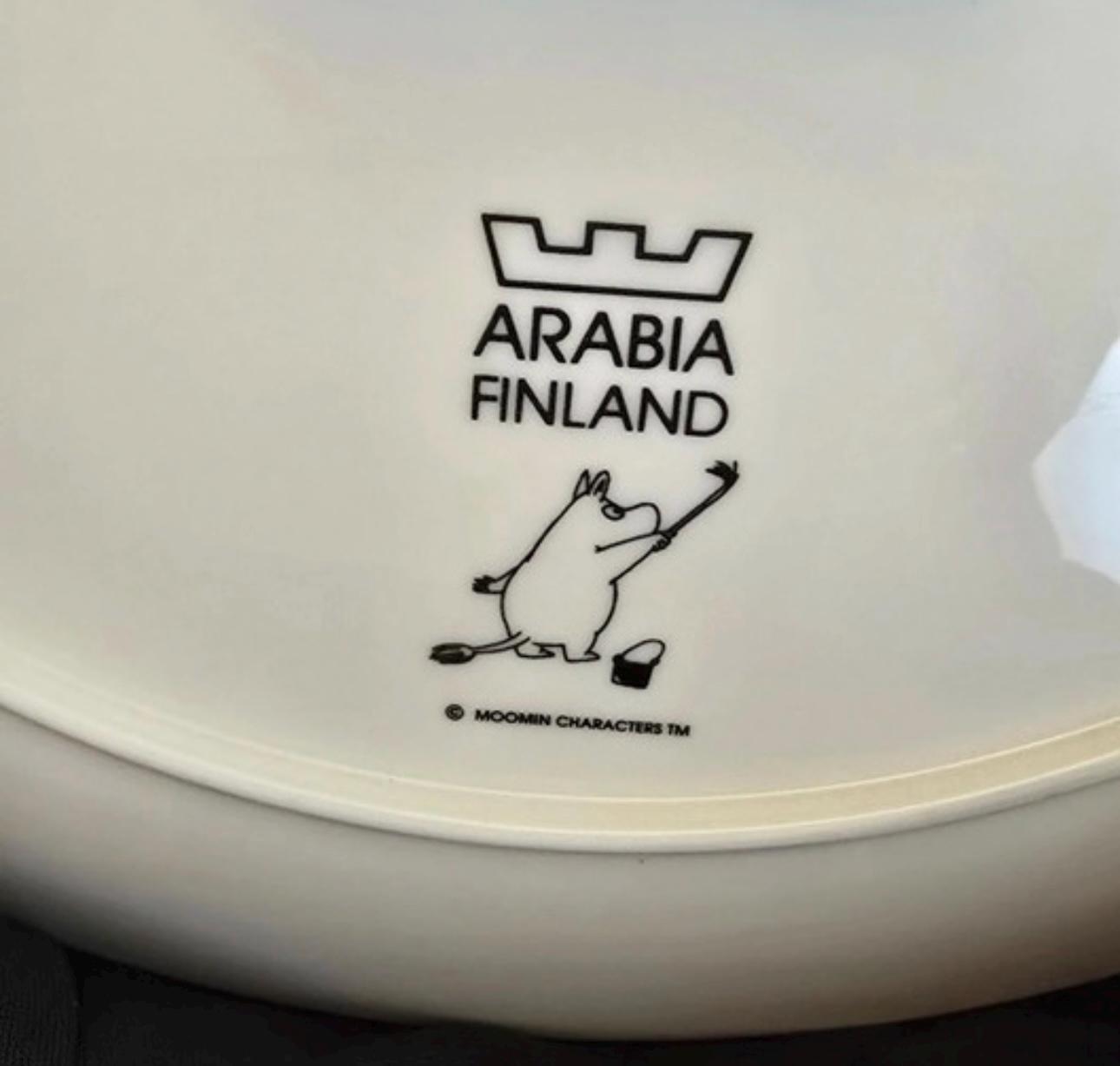 Rare Vintage ARABIA FINLAND Moomin Wall Clock | Moomintroll