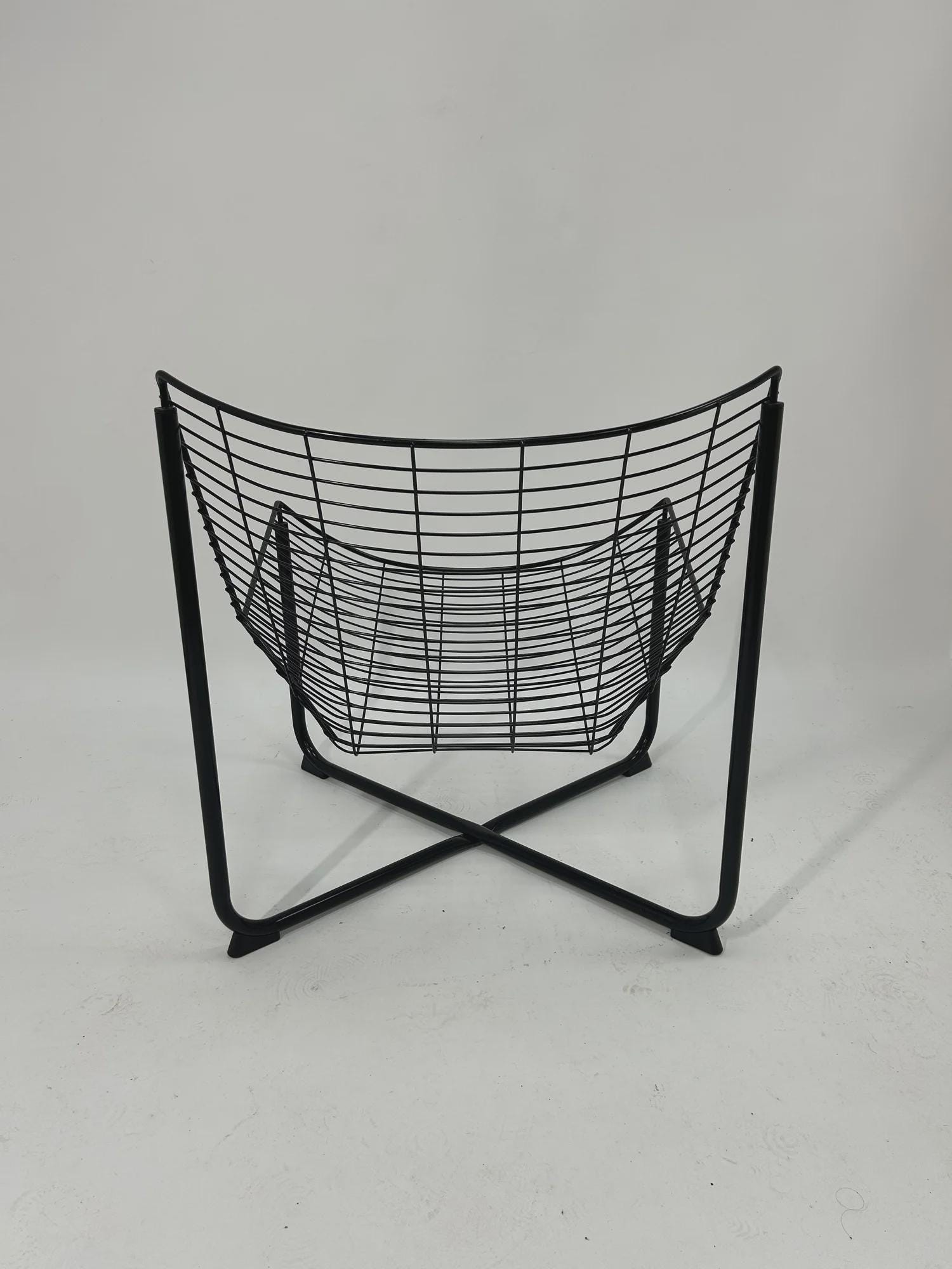 IKEA SKABODA ワイヤーフレーム ラウンジチェア ZR24328 IKEA Skalboda Black Wire Chair Modern Vintage Ikea Lounge Chair