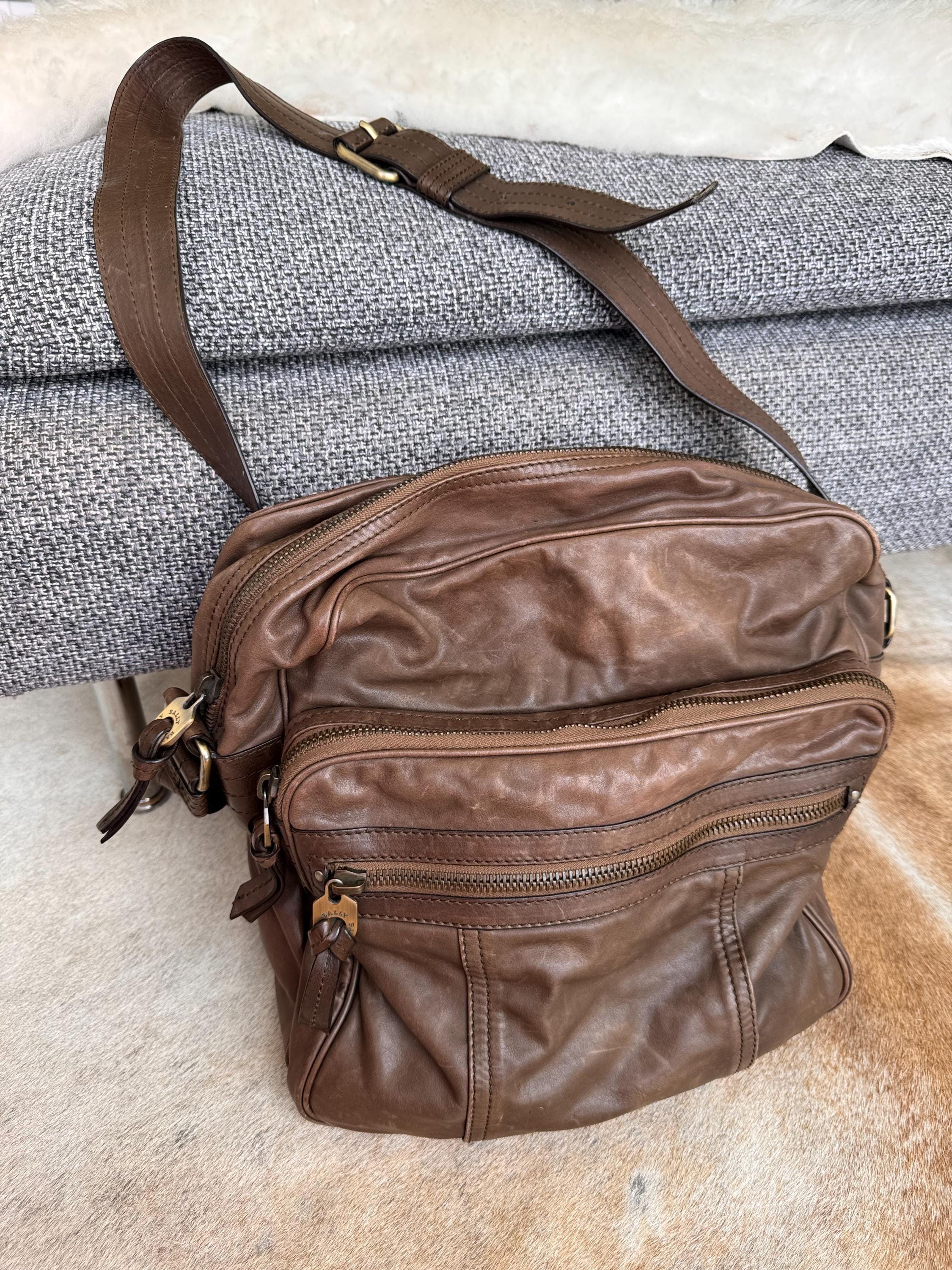 Vintage Bally Travel Bag - Etsy