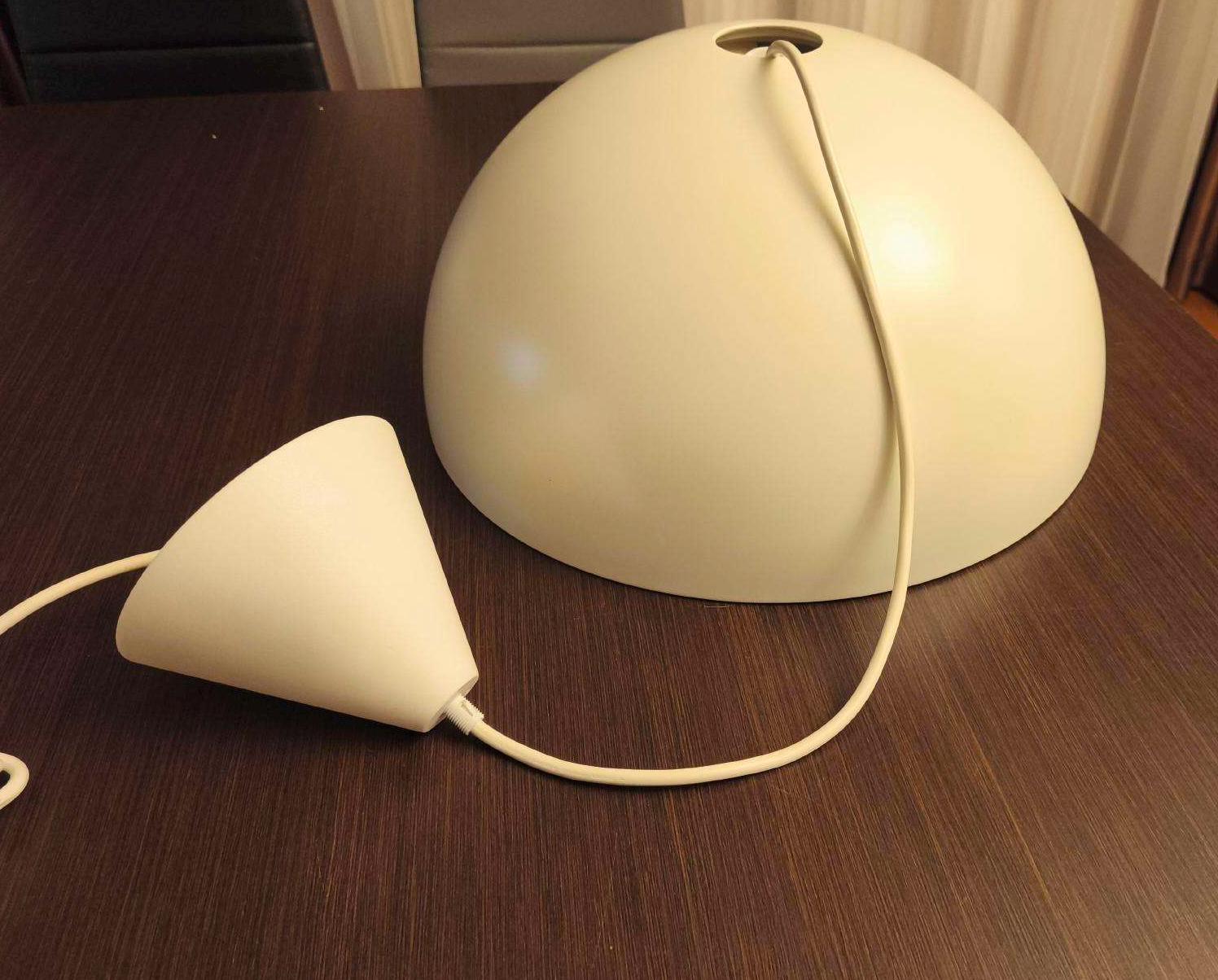 Vintage Ikea BRASA Dome Pendant Light, Designer A Nilsson/h Preutz