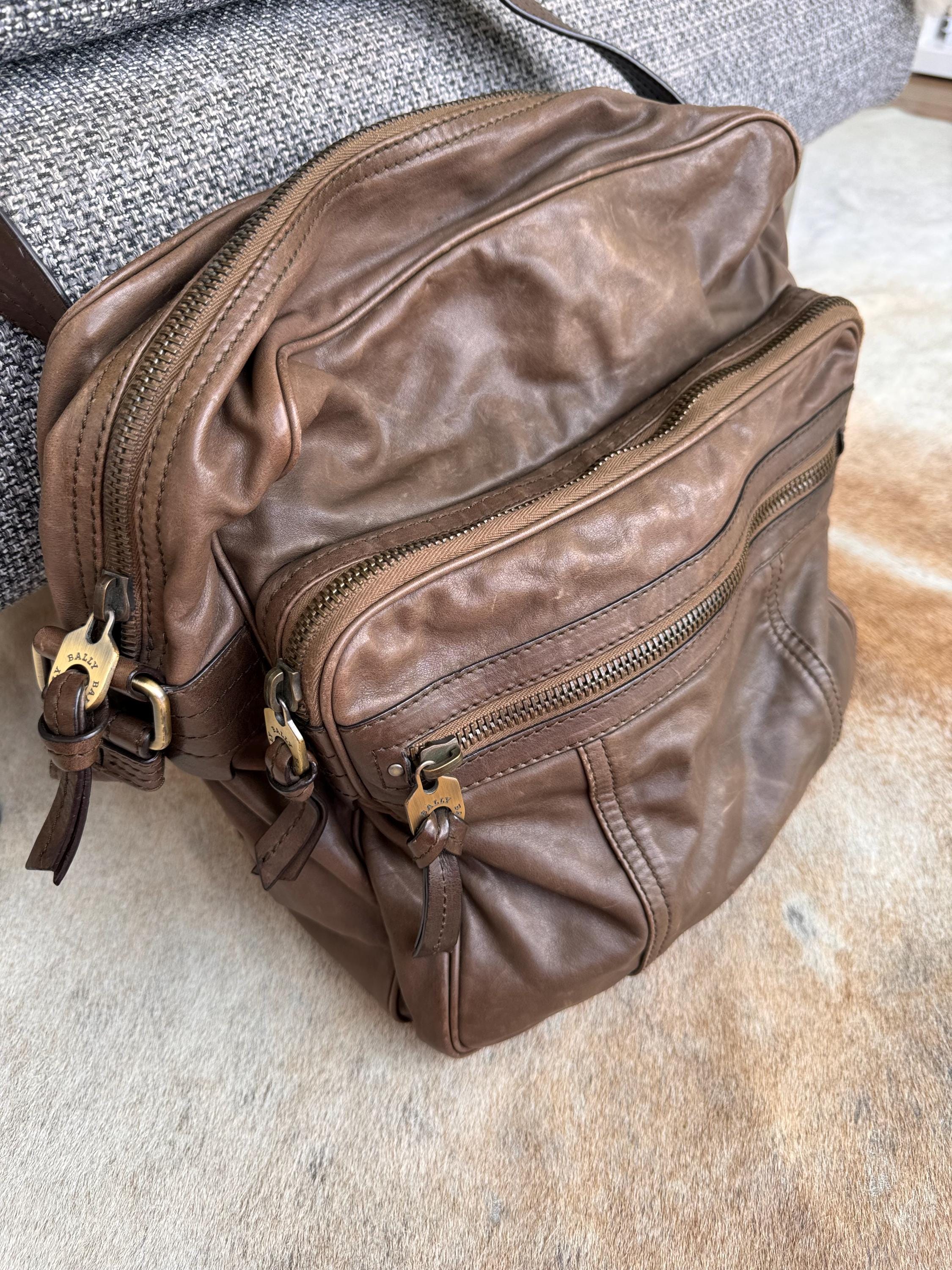 Vintage Bally Travel Bag - Etsy