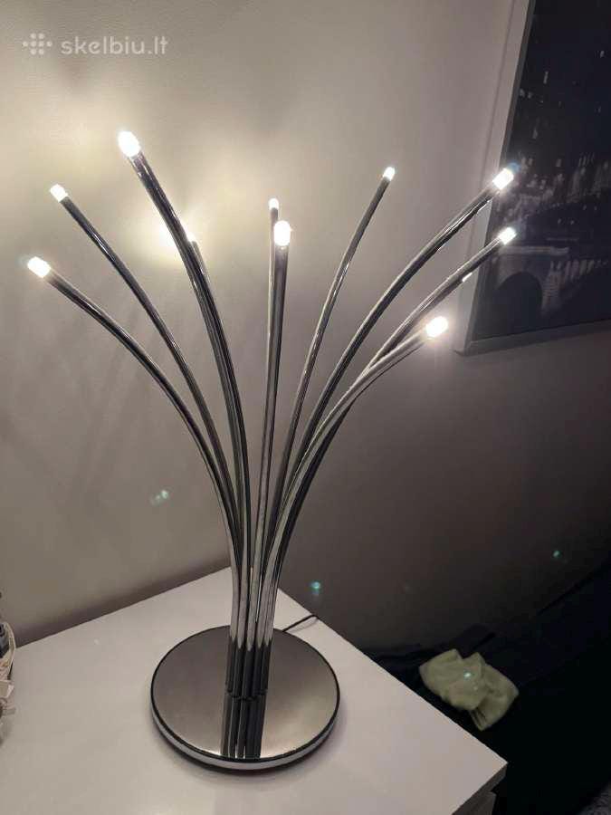 Vintage Ikea Hovnas Modern Table Lamp Chrome Plated, Discontinued