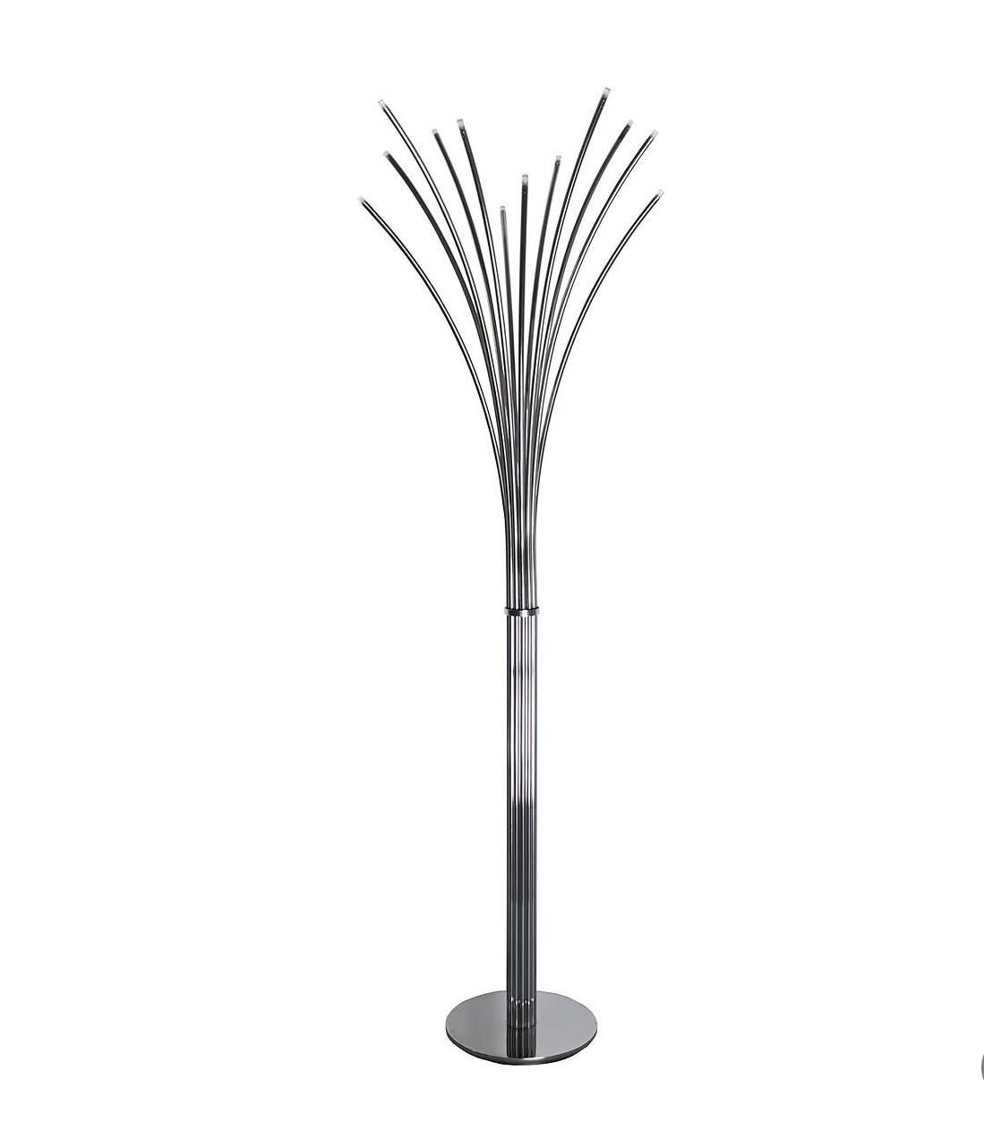 IKEA HOVNÄS Vintage Ikea Hovnas Silver Chrome Floor Lamp, Discontinued Ikea of