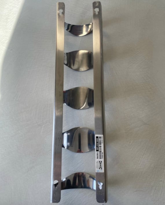 OKJHFD Portabottiglie Singolo A Forma Di S In Acciaio Inox - Design Unico Per Vino - Regalo Originale - 2