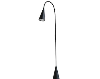 IKEA DELAKTIG LED Floor Lamp Designed by Tom Dixon, Features a