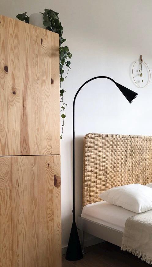 IKEA DELAKTIG LED Floor Lamp Designed by Tom Dixon, Features a