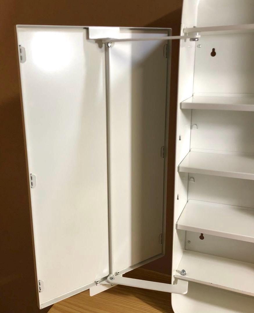 Discontinued IKEA GUNNERN Medicine Cabinet Metal Mirror Bathroom
