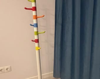 Ikea Krokig Childrens Hanger Free Standing Rack Space Age Decor