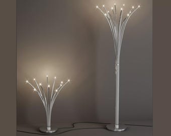 【廃盤/希少】IKEA HOVNÄS ホヴネース フロアランプ LED 間接照明 Vintage Ikea Hovnas Silver Chrome Floor Lamp, Discontinued Ikea of