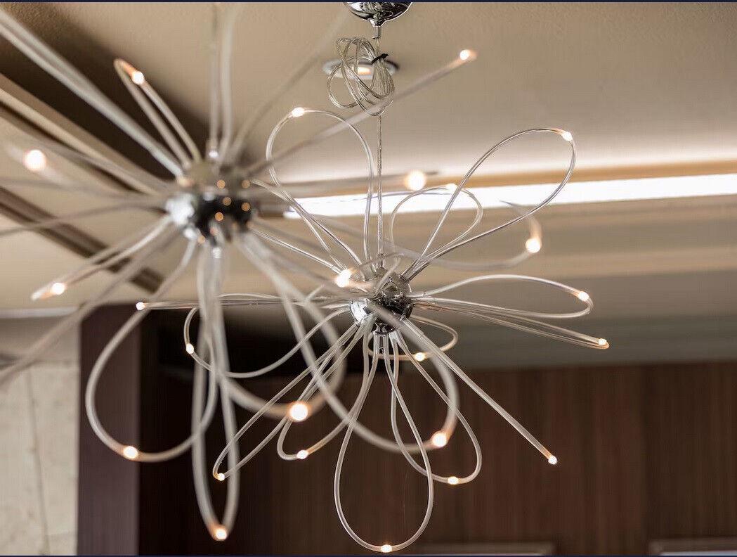 IKEA ONSJÖ LED Chandelier Flower Novelty Pendant, Onsjo 3D Ceiling