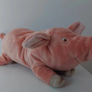 IKEA ヴィンテージ クノリッグ ピンクのぬいぐるみブタ ソフト