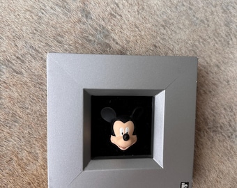 非常に珍しい! ビンテージ ミッキー マウス 3D ウォール アート。1990